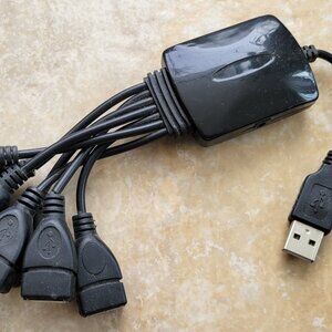 USB 7-Port Extender for PC and Notebook